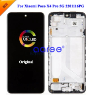 LCD Display Original For Xiaomi POCO X4 Pro 5G LCD For POCO X4 Pro 5G LCD Display LCD Screen Touch Digitizer Assembly