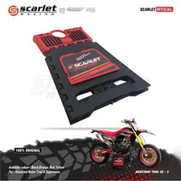 Scarlet Racing - Jackstand Paddock Tengah Standar Motor Trail DZ-03 Red