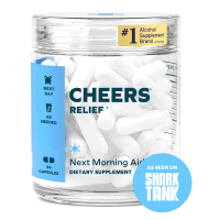 <baoyijinchukou>Cheers Relief | Supplement with Ginger White Willow Bark L-Theanine Caffeine | 12 Do