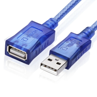 帝特 3米高速USB2.0延長線公對母數據線電腦連接鼠標鍵盤U盤usb接口延長加長線手機充電延長線雙層屏蔽抗干擾