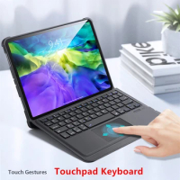 Touchpad keyboard Case For iPad Pro 11 Air 3 10.5 Air 4 10.9 7th 8th 9th generation 10.2 case iPad Air 5 10.9 touchpad keyboard