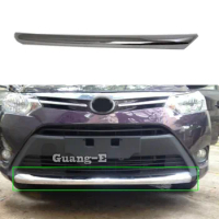 Car Cover Bumper Trim Front Protection Bar Grid Grill Grille Frame Edge For Toyota Vios/Yaris Sedan 2014 2015 2016 2017-2019