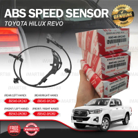 Toyota Hilux Revo 2.4 2.8 Rocco Rouge Original Sensor Kelajuan ABS Depan Belakang RH LH depan belaka