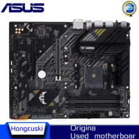 Used For ASUS TUF GAMING B550-PLUS Motherboard Socket AM4 DDR4 AMD B550 Original Desktop PCI-E 4.0 m.2 sata3 Mainboard