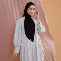 Lozy Hijab - Lesti Instan Bandana Lozy x Lesti Kejora (Pashmina Instan Bandana) Black