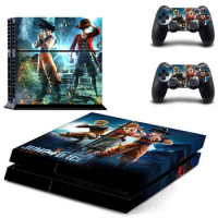 Game Jump Force PS4 Skin Sticker Decal For Sony PlayStation 4 Console and 2 Controllers PS4 Skin Sticker Vinyl
