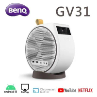 【寵愛母親節~結帳更省】BenQ FHD Android TV連網智慧投影機 GV31
