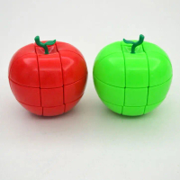 Apple Rubik's Cube 3x3 Irregular Shape Fortune Cat Peace Fruit Christmas Tree Lover's Christmas Gift