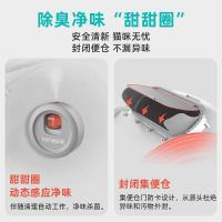 免運 糖派Q-Clean智能全自動貓砂盆全封閉防外濺貓廁所清潔電動鏟屎機 可開立發票
