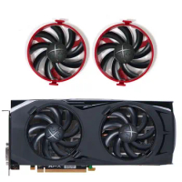 FDC10H12S9-C RX470 RX480 RX580 Video Card Fan For XFX Radeon RX 470 480 RS 580 8GB EDITION Crimson GPU Cooler Fan