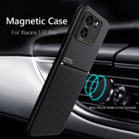For Xiaomi 13T Case Magnetic Cover Soft Frame Funda For Xiaomi 13T Pro Xiaomi13T Pro 5G Phone Cases Capa