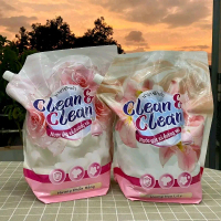 Combo 2 túi nước giặt xả dưỡng vải Clean&Clean