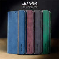 PU Leather Flip Wallet Case for Samsung Galaxy S21 FE 5G S22 S21 S20 S10 S9 Plus A22 A32 A02S A72 Note 20 Protective Back Cover