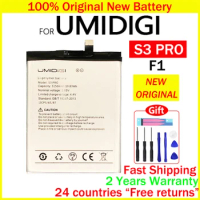 New 100% Original 5600mAh Battery For UMI Umidigi F1 / F1 Play / S3 Pro S3pro High Capacity Batteries With Free Tools
