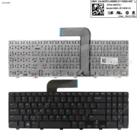 US Laptop Keyboard for DELL NEW Inspiron 15R N5110 Black Frame