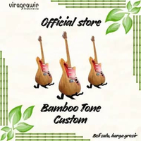 VirageAwie + Bamboo Tone Custom (Gitar Bambu Custom Handmade)