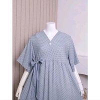 Laiba - Dress Daster Rumahan Model Kimono Bahan Rayon Premium Busui & Hamil Friendly Variasi 27