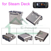 10pcs For Steam Deck Controller Type C USB Charging Port Socket replacement for Steam Deck Charger Jack