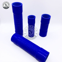 ID: 32mm 35mm 38MM 45MM 50MM replace auto bend silicone tube hose rubber steel tube (Length: 400mm50