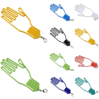 Golf Glove Rack Buckle High Strength Glove Hanger Speed Up Drying Portable Clip Onto Bag ABS 25*11.5cm Golf Accessories