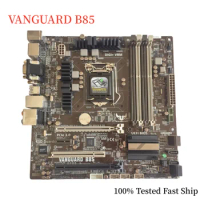 For ASUS VANGUARD B85 Motherboard B85 32GB LGA 1150 DDR3 Micro ATX Mainboard 100% Tested Fast Ship
