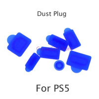2sets 7 in 1 Dust Plugs USB Interface Anti-Dust Cap Dustproof Cover for PlayStation 5 PS5 Game Console Accessories