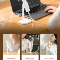 Youpin Yuemi USB Desktop Microphone For Meeting Direct Broadcast 3 Recording Modes Multiple Noise Reduction For Multiple Devices