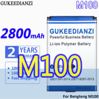 High Capacity GUKEEDIANZI Battery M20 2800mAh For Bengteng M100 4G Wifi Router mini router 3G 4g Lte