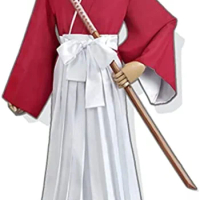 Men's Kendo Hakama Aikido Japanese Samurai Costume Cotton Judo Martial Arts Uniform Kendogi Kimono Pants Professional Suit