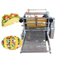 110V Small Flour Corn Mexican Tortilla Maker / Taco Press Tortilla Wraps Making Machines