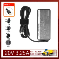 20V 3.25A 65W Laptop power adapter TYPE-C charger For Lenovo E480 E580 S2 T470S T570 P51S P52S T480 notebook adapters