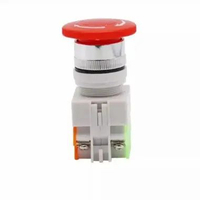Emergency Stop Push Button Switch LAY37-11ZS DSPT NO NC 660V AC 10A