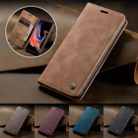 Magnetic Leather Phone Case for Xiaomi Redmi Note 8 9 Pro Max Retro Book Card Wallet Cover For Xiaomi Mi 9 9T Note 10 K20 30 Pro