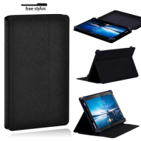 Case for Lenovo Smart Tab M8 8"/Tab M8 LTE 8"/Tab M10 10.1"/Tab M10 LTE 10.1" Anti-fall Leather Foldable Tablet Protective Cover