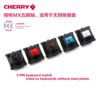 Original Cherry MX Mechanical Keyboard Switch Red Black Blue Brown white Axis Shaft Switch 5-pin Cherry Clear Switch