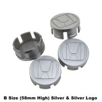 4Pcs 58MM 69MM Wheel Center Caps Hub Rim Caps For Honda CITY HRV BRV CRV CIVIC ACCORD JAZZ FIT INSIG