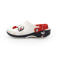 【全館滿額折】 Crocs Classic Clog 史努比聯名系列  白 休閒 防水 洞洞鞋 女款 B6316【新竹皇家211124-90H】