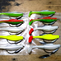 2PCS SOFT LURE 10CM. 13GRAM&13,8GRAM