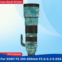 For SONY FE 200-600mm F5.6-6.3 G OSS Anti-Scratch Camera Sticker Protective Film Body Protector Skin F/5.6-6.3 SEL200600G