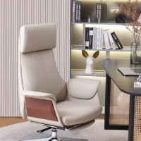 Simplicity Leather Office Chair Sedentary Comfort Recliner Gaming Chair Shome Boss Clerk Illas De Oficina Office Furniture Relax