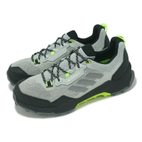 【adidas 愛迪達】戶外鞋 Terrex AX4 男鞋 灰黑 螢光綠 抗撕裂 越野 登山 愛迪達(IF4868)
