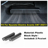 Car Seat Bottom AC Air Duct Vent Anti-blocking Plastic Protection Cover For Hyundai Elantra Avante CN7 2021 - 2023 Accessories