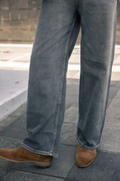 Weird Jeans - Baggy Vintage Wash - Celana Jeans Panjang Pria Baggy Jeans Polos Nyaman 28