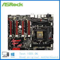 For ASRock Fatal1ty X79 Professional Motherboard LGA 2011 V1 For Intel X79 Used Desktop Mainboard PCI-E X16 E5 2670 2680