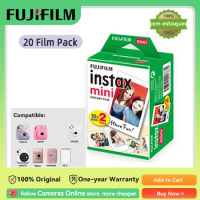 Original Fujifilm Instax Mini Film For INSTAX Camera Mini 11 Evo LiPlay 20 90 40 9 7+ Film Pack Kit