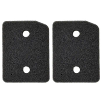 2pcs For For For For For Miele T1 SELECTION Tumble Dryer Heat Pump Socket Filter Foam Sponge Household Cleaning Tools