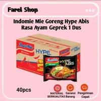 Indomie Mie Goreng Hype Abis Rasa Ayam Geprek 1 Dus 40 Pcs Mie Instan