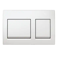 For Geberit ALPHA 15 Dual Flush Actuator Plate White Chrome For Cistern Toilet Flush Button Bathroom Toilet Parts 115.045.11.1