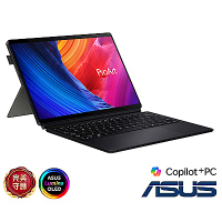 ASUS HT5306QA 13.3吋3K觸控筆電 (Snapdragon X Plus X1P 42 100/16GB/1TB SSD/曜夜黑/ProArt PZ13 OLED)