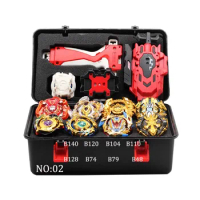 2022 Gold Takara Tomy Launcher Beyblade Burst Arean Bayblades Bables Set Box Bey Blade Toys For Child Metal Fusion New Gift